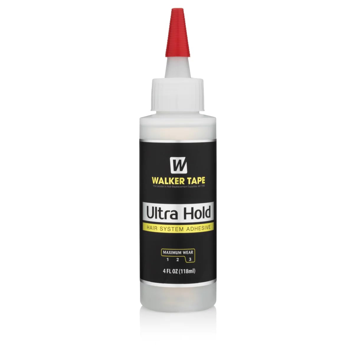 Ultrahold Adhesive New 4.0 Ounce with Nozzle top, one Color