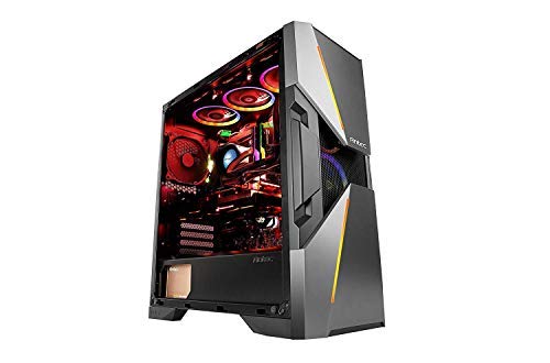 Antec RGB 120mm PC Fans - 5V-3PIN Addressable, Motherboard SYNC, 5 Packs With Controller - Prizm Series