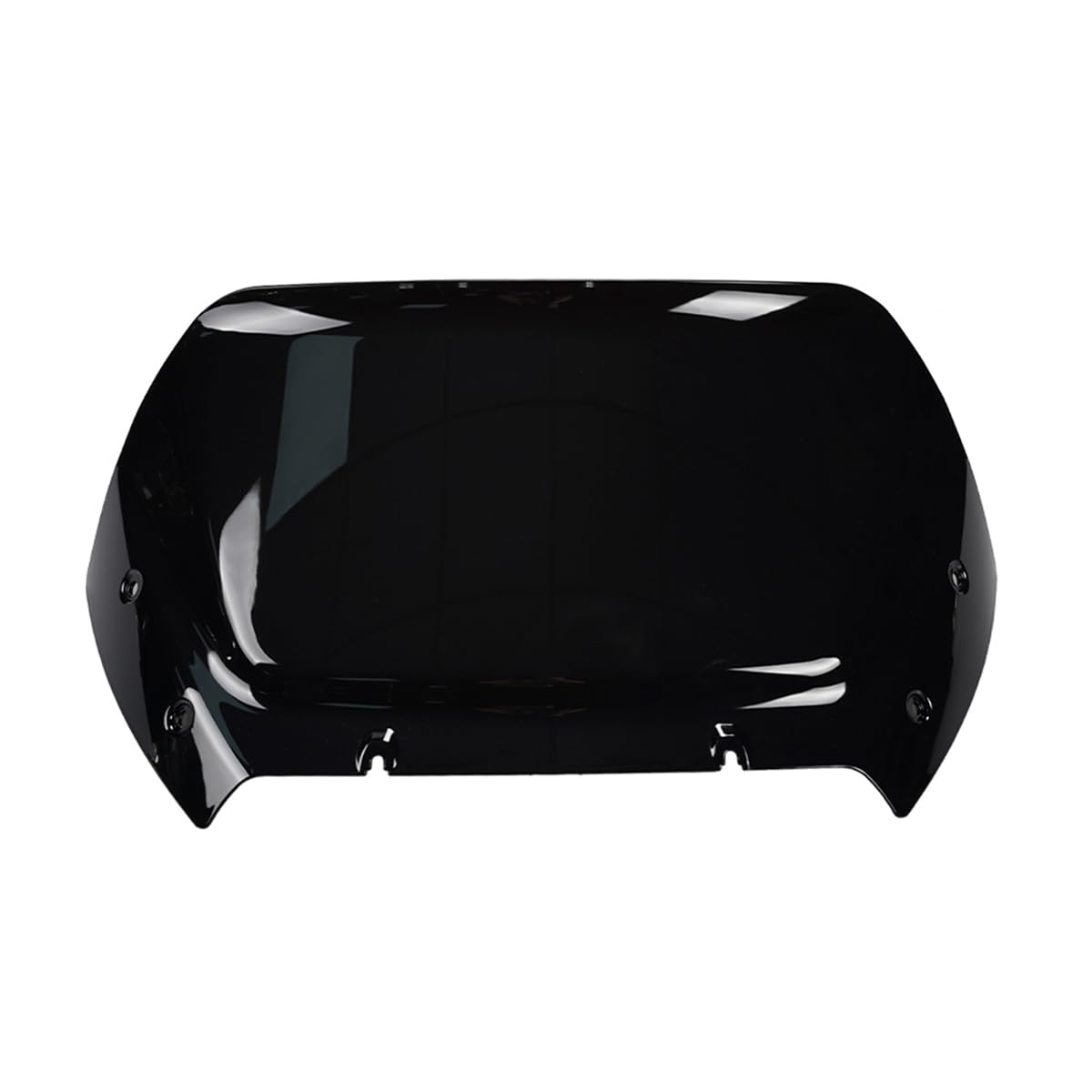 WYNMOTO Black 10" Windshield Windscreen Wind Splitter Fit for Harley Road Glide CVO 2024, Dark Tinted Wind Shield Windscreen Air Deflector for Harley Davidson Road Glide CVO FLTRXSE 2023-2024