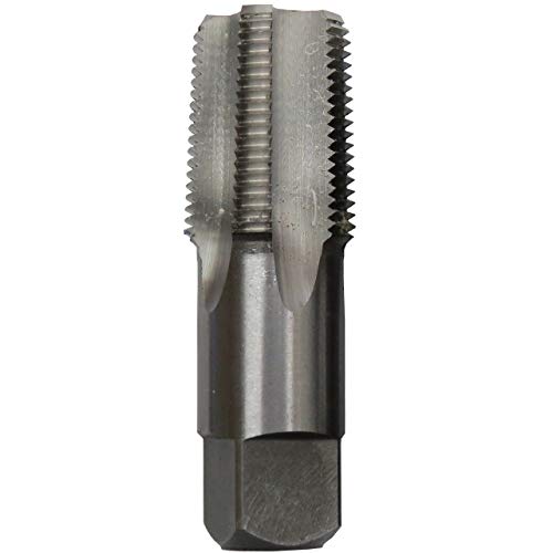 Drill America - DWTPT1/8-1SET 6 Piece NPT Pipe Tap, Carbon Steel, DWTPT Series Set, 1/8", 1/4", 3/8", 1/2", 3/4" and 1" in Wooden Case
