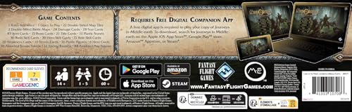 Asmodee The Lord of The Rings Journeys in Middle-Earth Board Game - Epic Cooperative Adventure Game for Kids and Adults, Ages 14+, 1-5 Players, 60+ Minute Playtime