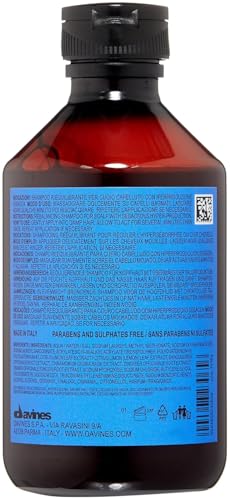 Davines Naturaltech REBALANCING Shampoo, Gently Cleanse The Scalp While Assisting With Excess Sebum Production, Add Shine, 8.45 fl oz