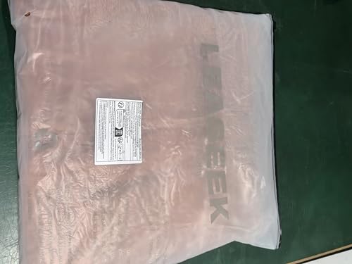 LeaSeek Leather Welding Jacket - Heavy Duty Welding Apron with Sleeve (X-Large)