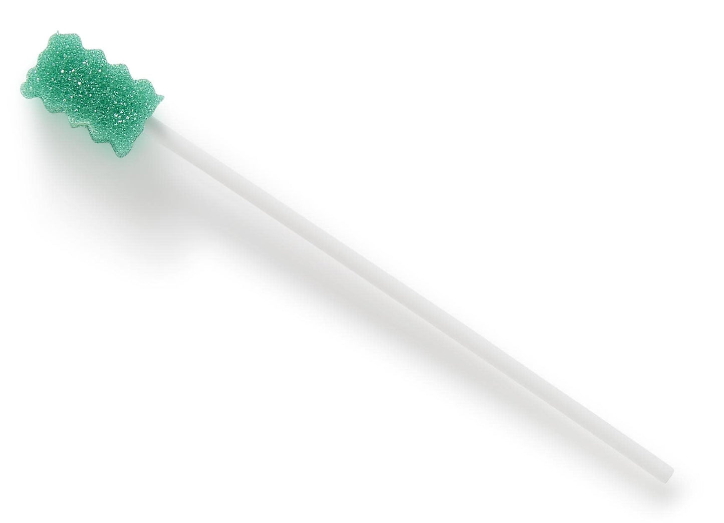Medline Dentips Disposable Oral Swabsticks, Adult Mint Dentifrice-Treated, Green, 250 Count
