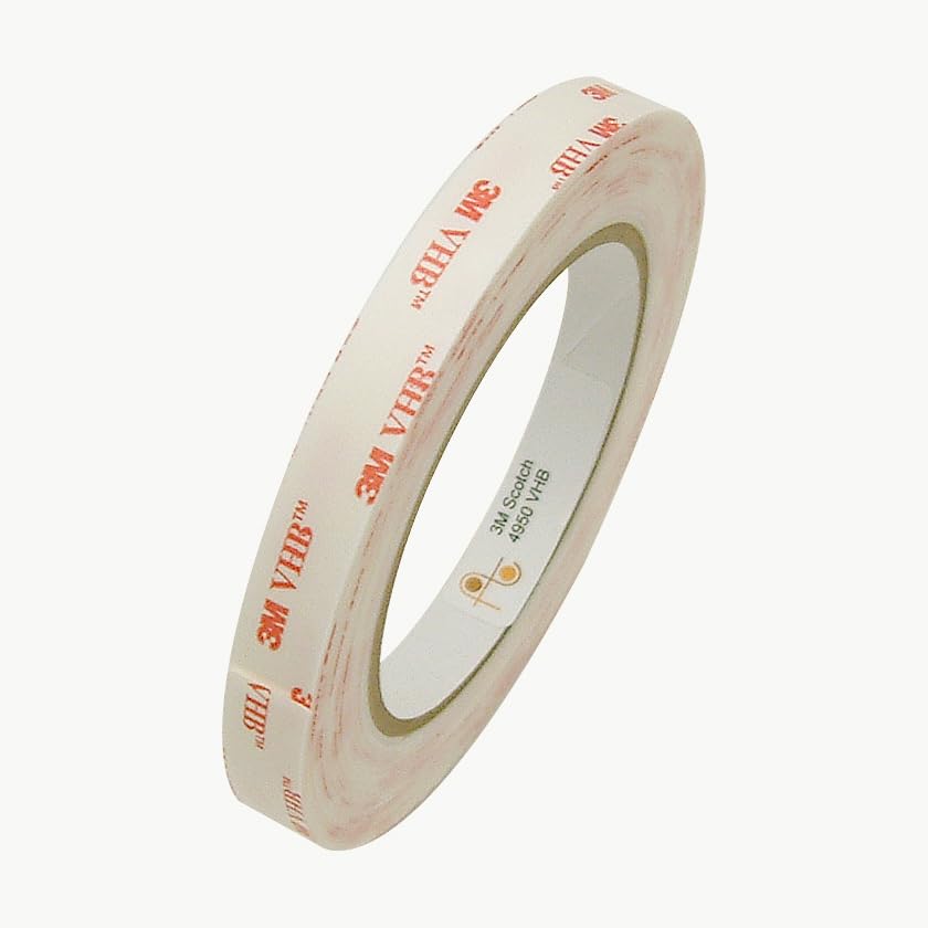 3M Scotch 4950/WI07536 Scotch 4950 VHB Tape: 3/4" x 36 yd, White