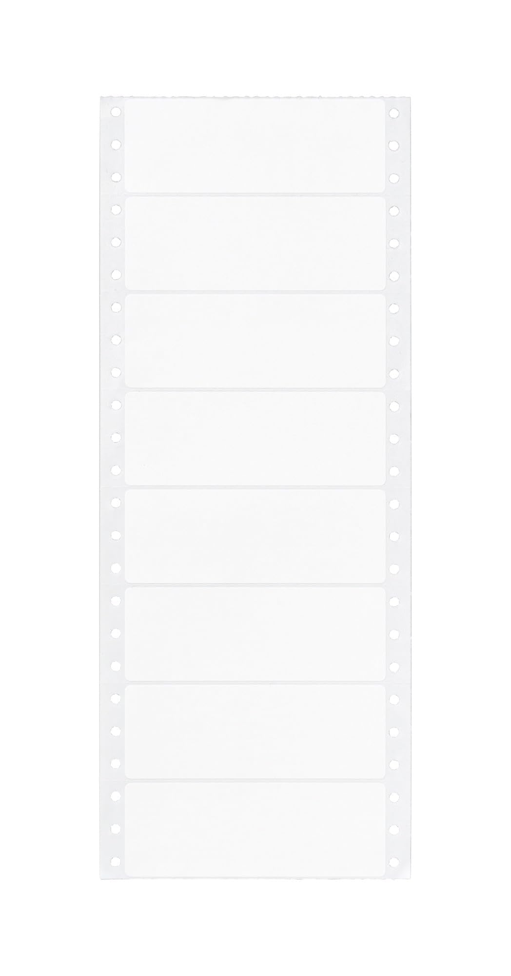 Avery White Computer Labels, 1-7/16" x 4", Dot Matrix and Pin-Feed Printer Compatible, 5,000 Total (4014)