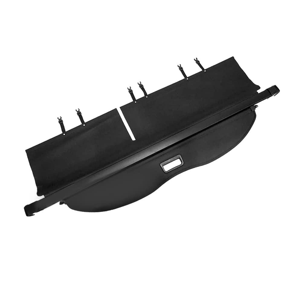 VESUL Retractable Cargo Cover Compatible with Toyota Highlander 2014 2015 2016 2017 2018 2019 Waterproof Security Shade Shield Tonneau Cover Luggage Privacy Screen with Extra Canvas Cover