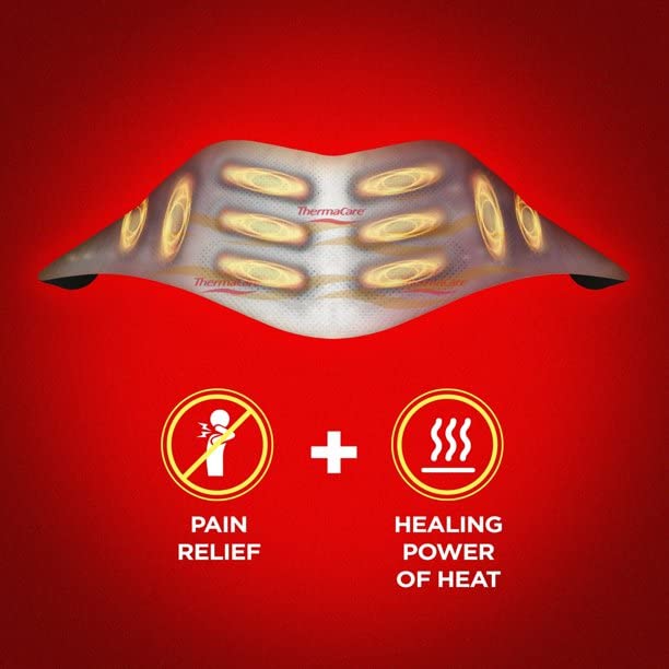 ThermaCare Neck Shoulder and Wrist Heatwrap - 3 count - Pack of 8