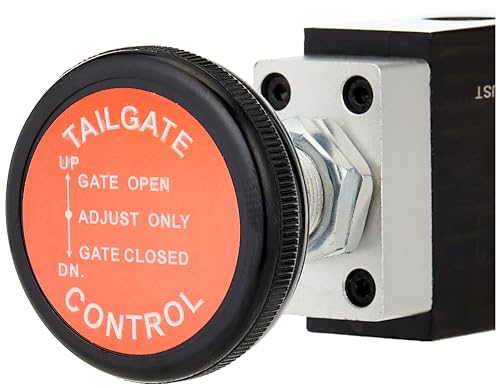 Buyers Products BAV020 4-Way 3-Position Manual Air Valve With Five 1/4 Inch NPT Ports, For Use with Tailgates, Air Compression, Pneumatics, Dump Body Hardware & Accessories