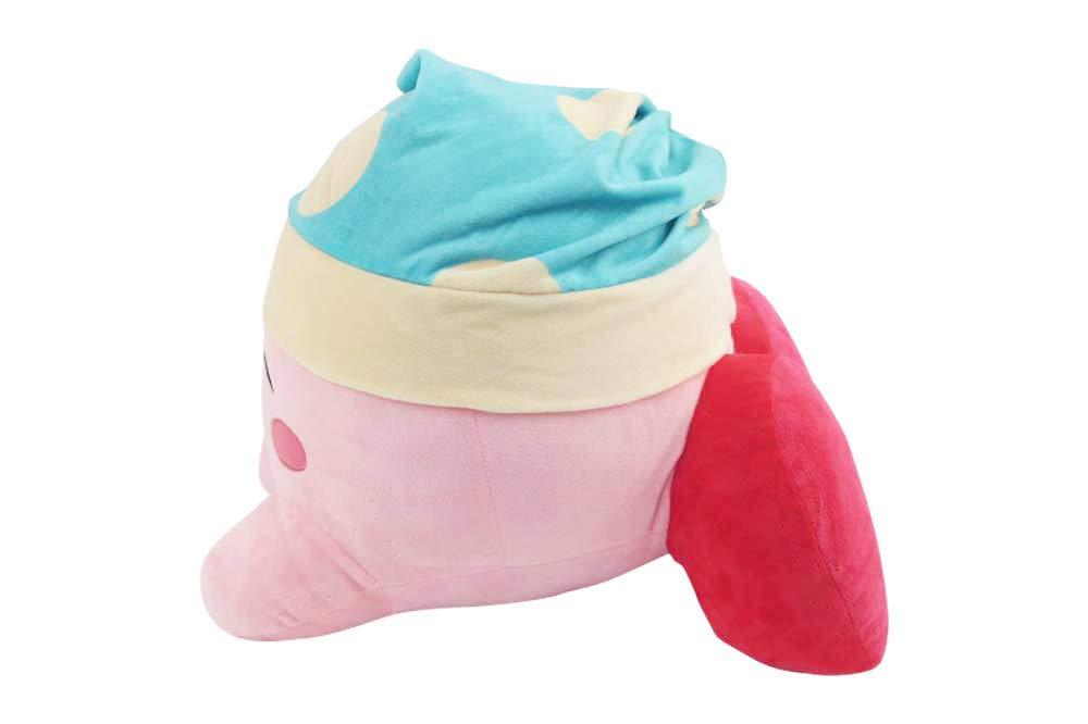 Kirby Sleep 12" Mega Plush - Cute Plushies, Big Plush & Soft Pillow Kirby Gifts for Kids & Adults! Kirby Plushes Available Include Whip Kirby, Kirby Sleep, Fighter Kirby, and Link Kirby Sword.