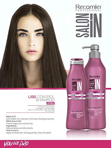 Recamier Professional Salon In +Pro Liss Control Hair Shampoo x 33.8oz