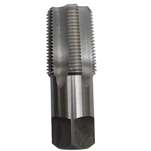 Drill America - DWTPT1/8-1SET 6 Piece NPT Pipe Tap, Carbon Steel, DWTPT Series Set, 1/8", 1/4", 3/8", 1/2", 3/4" and 1" in Wooden Case