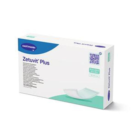 Zetuvit® Plus Superabsorbent Dressing 4" x 8"- Box of 10 (413111)