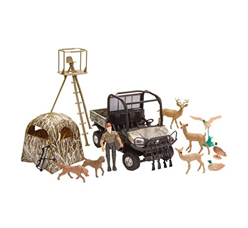 Kubota Hunting Playset w/ RTV-X1120D 1:18 Scale