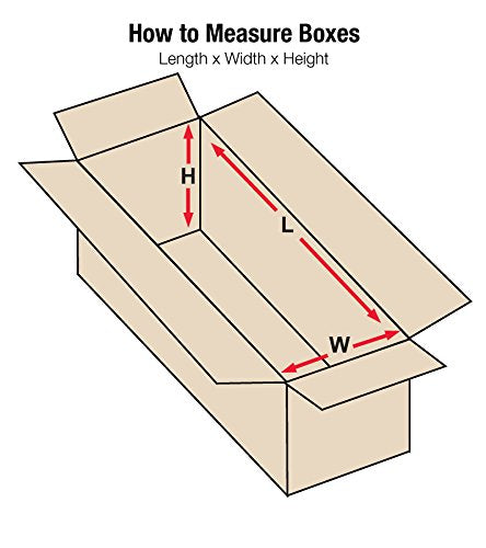 AVIDITI 12 x 6 x 4 Corrugated Cardboard Boxes, Long 12"L x 6"W x 4"H, Pack of 100 | Shipping, Packaging, Moving, Storage Box for Home or Business, Strong Wholesale Bulk Boxes