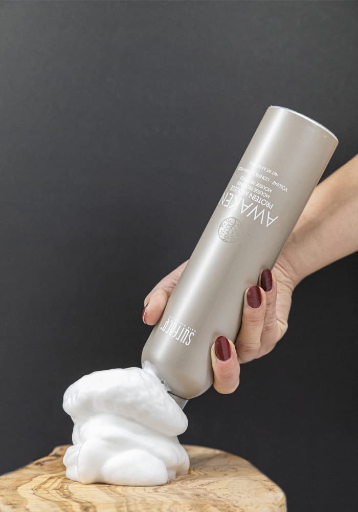 Surface Hair Awaken Mousse: Color Safe, Volumizing, Firm Hold Hair Mousse to Thicken Hair, Sulfate-Free, Paraben-Free, 8.8 oz