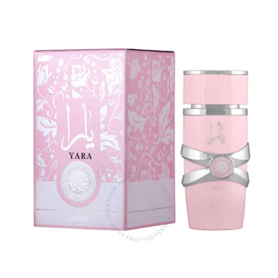 Lattafa for Unisex 2 Piece Eau de Parfum Gift Set (Asad for Men + Yara for Women) 3.4 Ounce/100 ml each