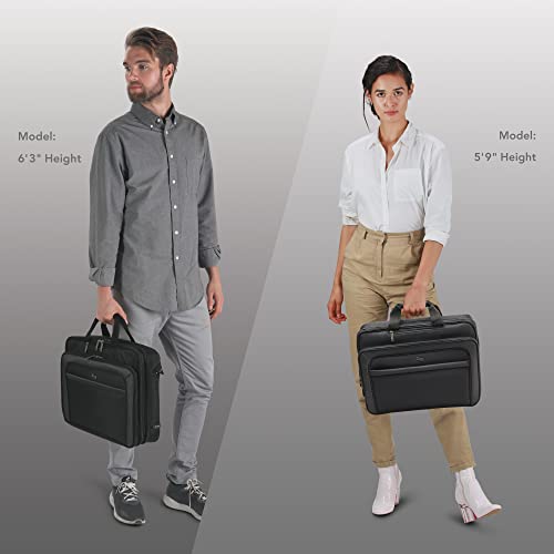 Solo MacDougal Rolling Laptop Bag, Espresso