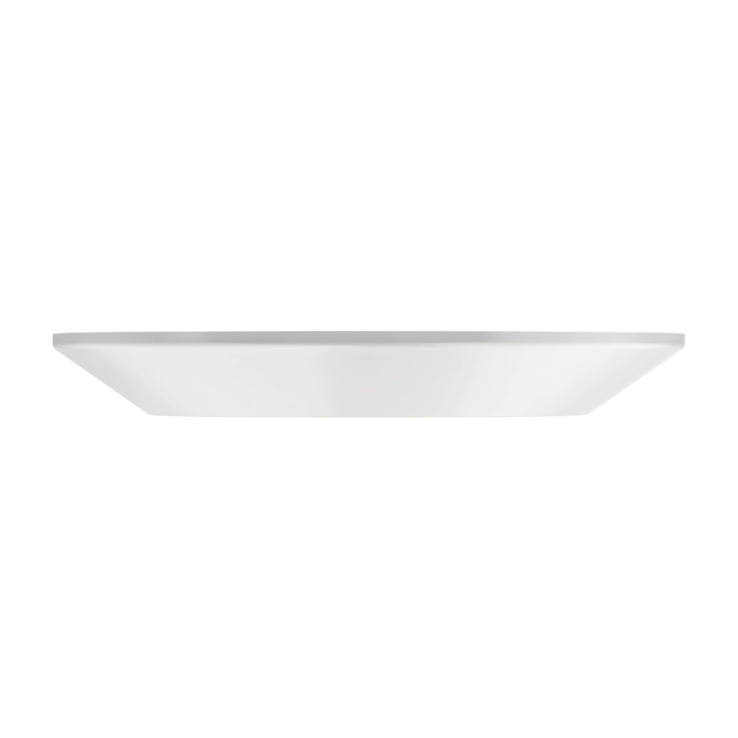 Kichler Horizon LED Downlight in White, 6.4" Flush Mount Interior Dimmable Light, 3000K, Wet Rated Integrated LED, (6.4" W x 1.3" H), 43873WHLED30, White
