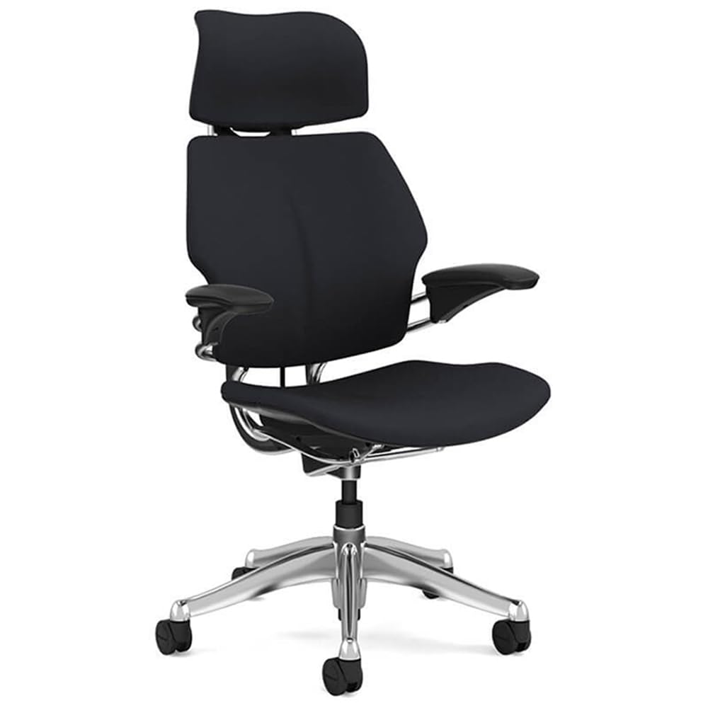 MingYi.office Vinyl Arm Pads Caps for Humanscale Freedom Office Chair, Only Available for Standard Arm (Height Adjustable), Can Not Fit The Advanced Arm, Black, 1 Pair.