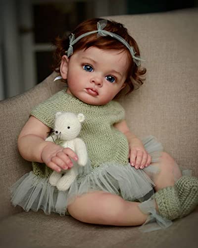 Angelbaby Realistic Reborn 24" Toddler Doll - Soft, Weighted & Lifelike for Children Gifts