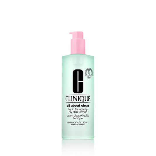 Clinique Liquid Facial Soap Oily Skin Formula Combination Oily To Oily 13.5 Ounce