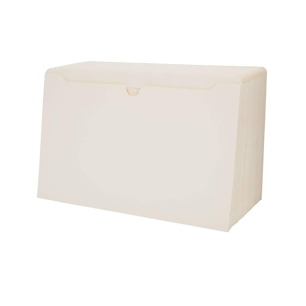 Staples Manila File Jackets with Reinforced Tab, Legal Size, 2‑Inch Expansion, Durable Construction for Secure Document Storage – 50/Box