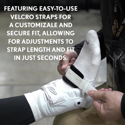 Ultra Zoom - Ankle Braces for Men and Women - Ankle Support for Injury Prevention and Recovery - Ankle Stabilizer with Custom Form Fit and 100% Mobility - Ankle Protector for Athletes of All Sports