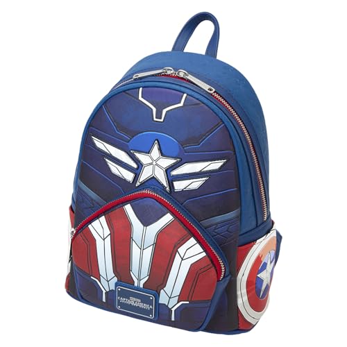 Loungefly Marvel Captain America Brave New World Cosplay Mini Backpack