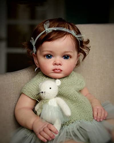 Angelbaby Realistic Reborn 24" Toddler Doll - Soft, Weighted & Lifelike for Children Gifts