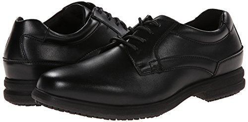 Nunn Bush Men’s Sherman Slip-Resistant Work Shoe Oxford,9 Medium US,Black