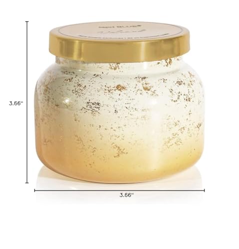 Capri Blue Glimmer Jar Candles - Luxury Holiday Scented Candles for Home - Long Lasting Soy Wax Blend - Scented Holiday & Home Decor - Volcano Oversized Signature Jar (28 oz)
