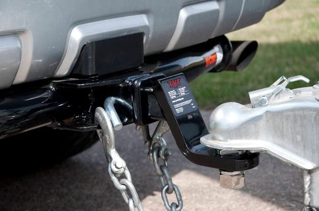 TYT Trailer Hitch Ball Mount Kit, 6-Inch Drop, Fits 2-Inch Receiver, 2-Inch Trailer Ball with 5/8" Hitch Pin Clip, Rated 7,500 lbs GTW / 750 lbs TW