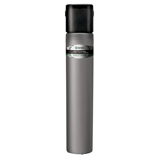 AO Smith Water Filter for Sink Faucet - Basic Direct Connect Under Sink Water Filter System - Carbon Block Filter Reduces Up to 99% of 9 Harmful Contaminants - AO-MF