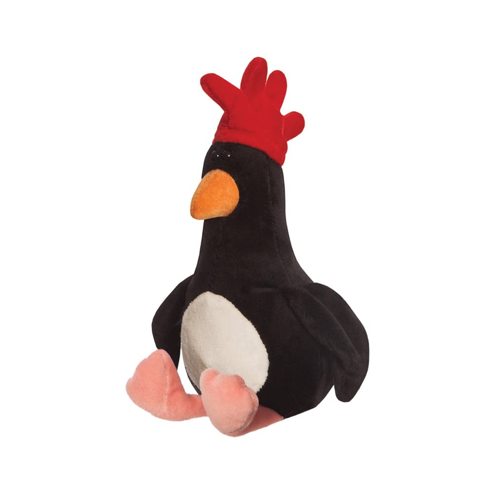 AURORA Feathers Mcgraw, Wallace and Gromit, Eco-friendly soft toy, Black & White
