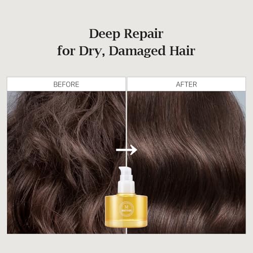 BRITISH M Annatto Hair Oil 4.73 fl. oz – Frizz-Free Shine, Deep Hydration, Natural Vegan Formula, UV Protection, Salon-Quality for All Hair Types