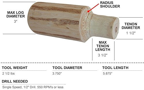 Lumberjack Tools 1-1/2" Home Beginner's Kit (HSBK1) , Red