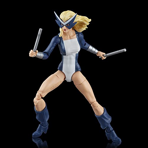 Marvel Legends Series The West Coast Avengers Collection, 5 Comics-Inspired Collectible 6-Inch Action Figures (Amazon Exclusive), Multi-color