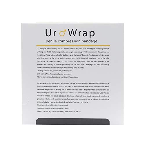 UroWrap 2 ROLL Compression Bandage Elasticated Tubular Sleeve 1 Size Fit All
