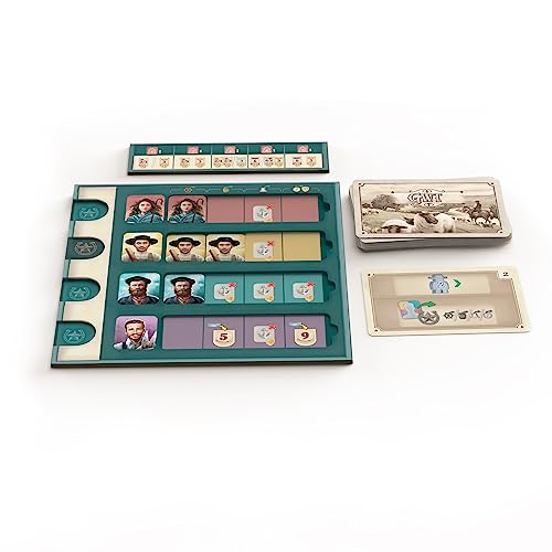 Great Western Trail 2nd Edition New Zealand Board Game - Embark on a Unique Cattle Ranching Adventure! Strategy Game for Kids & Adults, Ages 12+, 1-4 Players, 75-150 Min Playtime Made by Eggertspiele