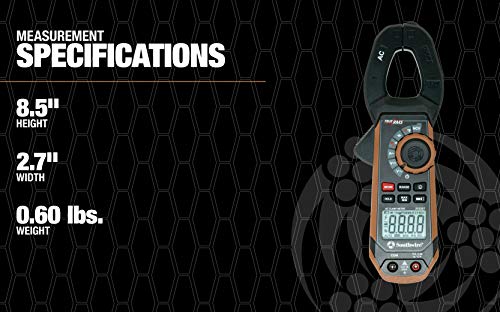 Southwire - 65031640 CLAMP METER, 400A AC/DC 21530T,Black/Brown