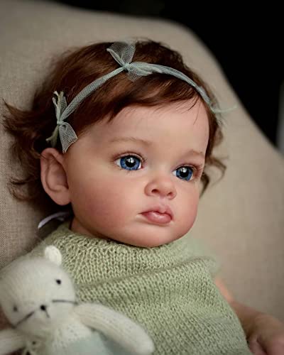 Angelbaby Realistic Reborn 24" Toddler Doll - Soft, Weighted & Lifelike for Children Gifts