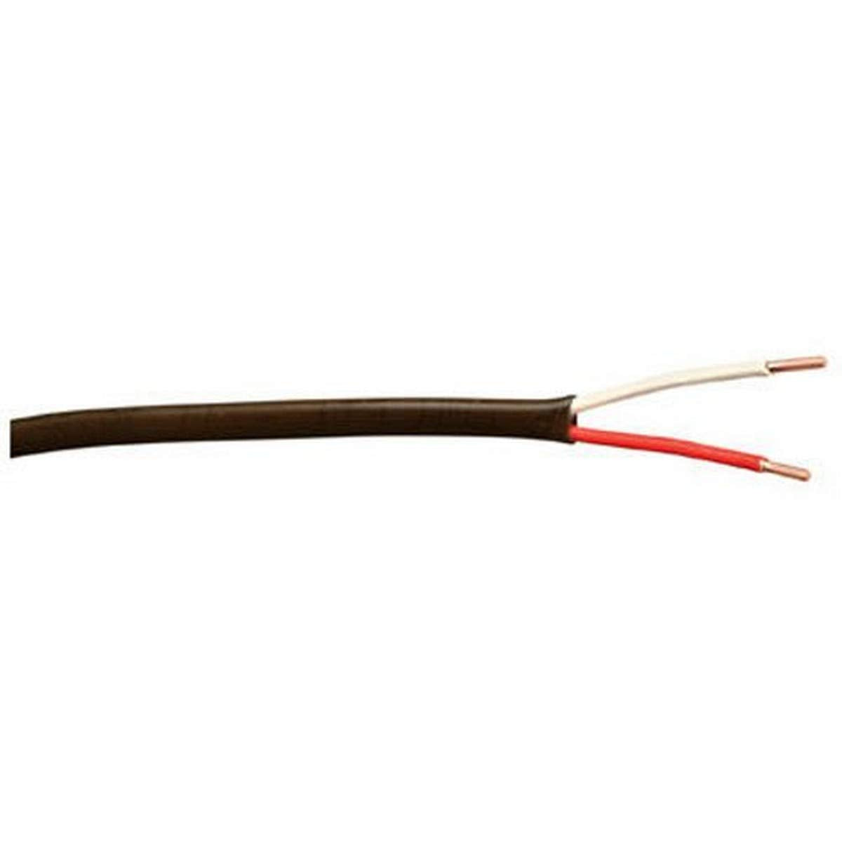 Coleman Cable 553026607 Thermostat Wire; CL2 Solid Bare Copper; 18/2; 500-Foot; brown