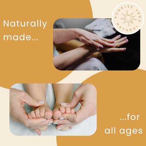 Sunrise Natural Care Honey and Tallow Balm - Body and Face Moisturizer - 100% Grass Fed Beef Tallow - 4 Ounces - Unscented (no essential oils)