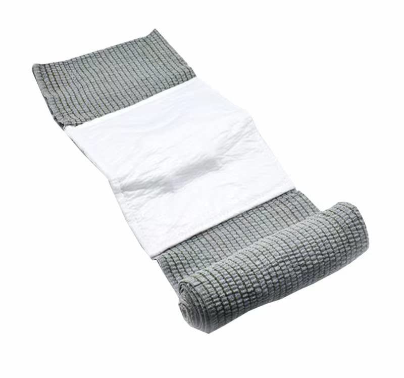 6 Inch Israeli Bandage, Portable Vacuum Sealed, Compression Pressure Dressing Trauma Wound Seal Bandages for Outdoor Battle Combat Tactical Travel Hiking Cycling (10 pcs)