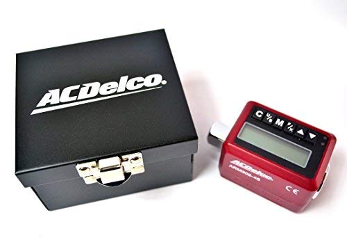 ACDelco Tools ARM302-4S 1/2 Inch Digital Torque Wrench with Buzzer and LED Flash Notification - ISO 6789 Standards with Certificate of Calibration