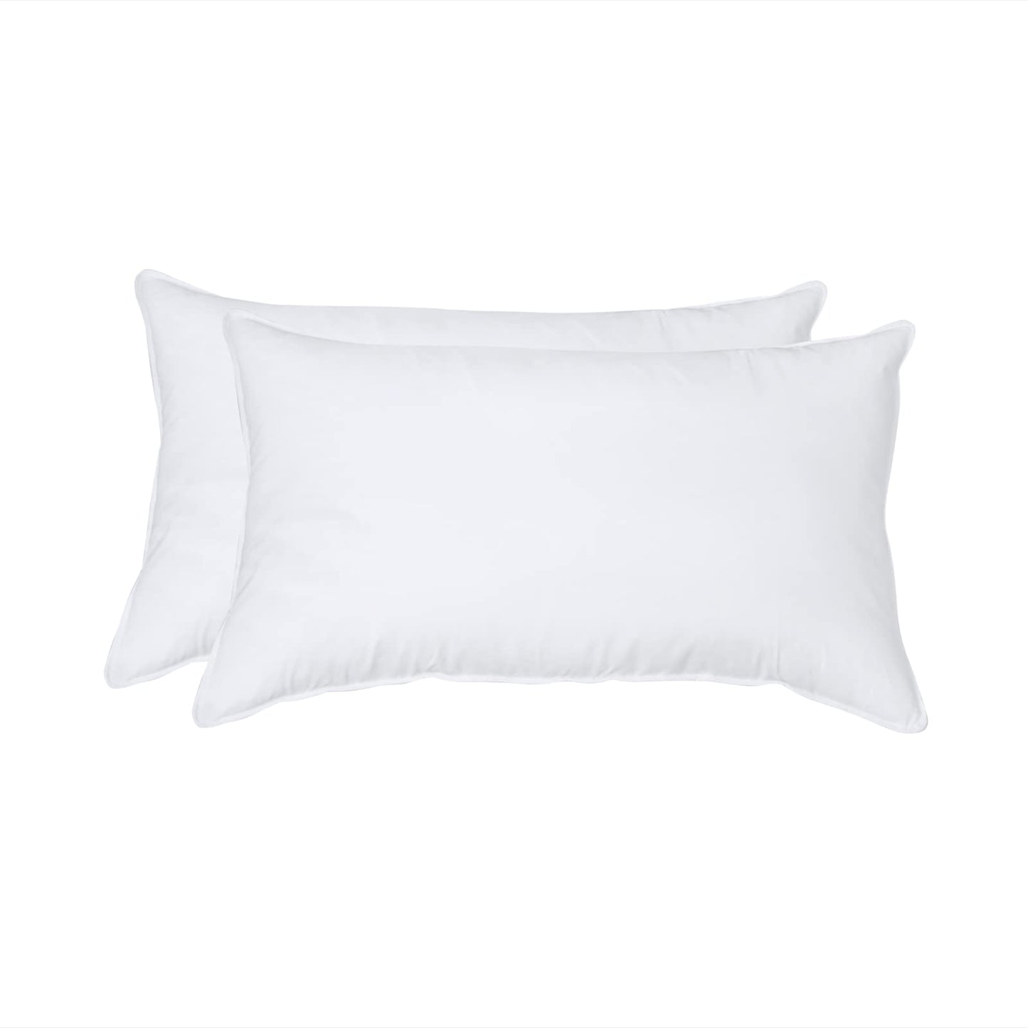 ANT-HOME 14"x24" Pillow Inserts Soft Feather Pillow Set of 2 Indoor Decorative Sofa Down Pillows Bed Pillows Couch Pillow