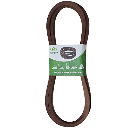 M169486 Deck Belt Made with Kevlar Compatible with John Deere X380 X384 X390 X394 X570 X580 X584 X590