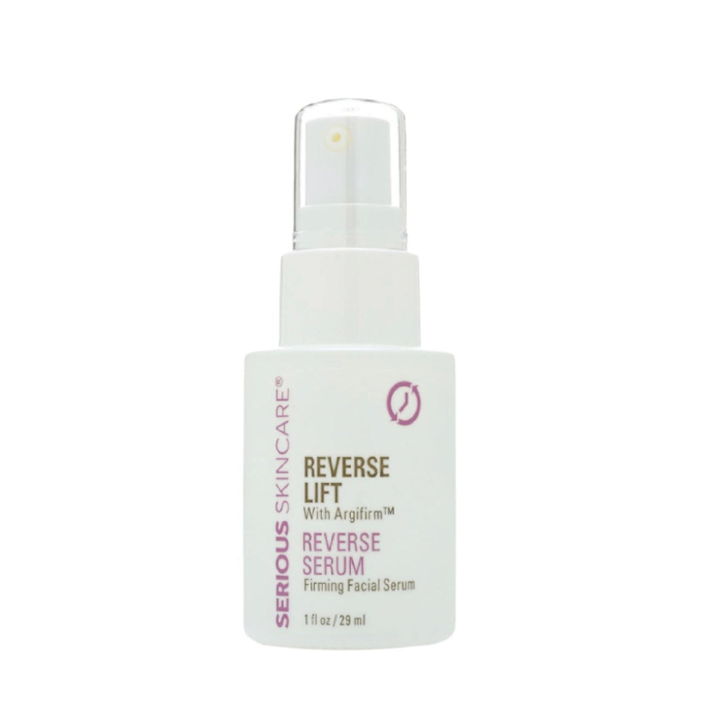 Serious Skincare Reverse Lift Firming Face Serum - Argifirm™ Lifting Complex - Temporarily Tighten - Lift – Firm - Sagging Facial Contours - Peptides - Seaweed and Botanical Extracts - 1.0 Fl. Oz.