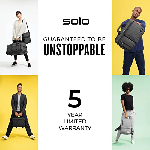 Solo MacDougal Rolling Laptop Bag, Espresso